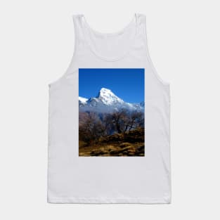 Panoramic View Of Annapurna Ghorepani Poon Hill Tank Top